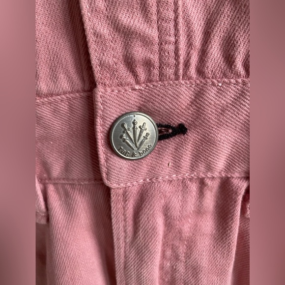 RAG & BONE All in One denim dress Sz M - Picture 6 of 15